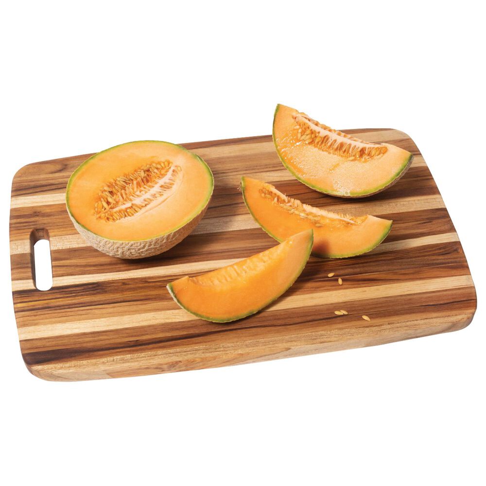 Lipper Teak Oversized Serving Board in Brown, , large