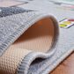 Safavieh Kids Playhouse 4"4" x 6" Grey and Pink Rug, , large