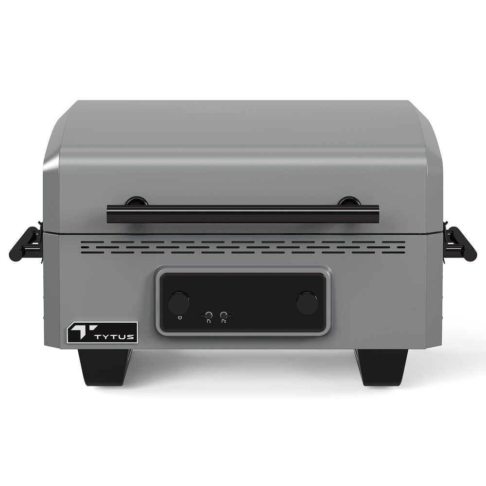TYTUS Emberwood Portable Electric Grill and Griddle in Gunmetal Gray, , large