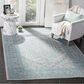 Safavieh Adirondack ADR108L 5"1" x 7"6" Light Grey and Teal Area Rug, , large