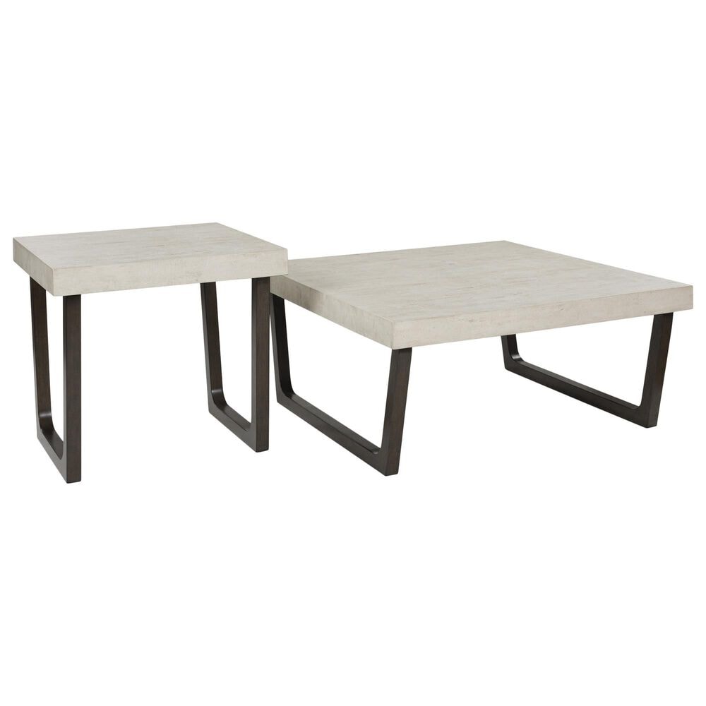 Ashley Westenfort 2-Piece Occasional Table Set in Espresso and Gray, , large