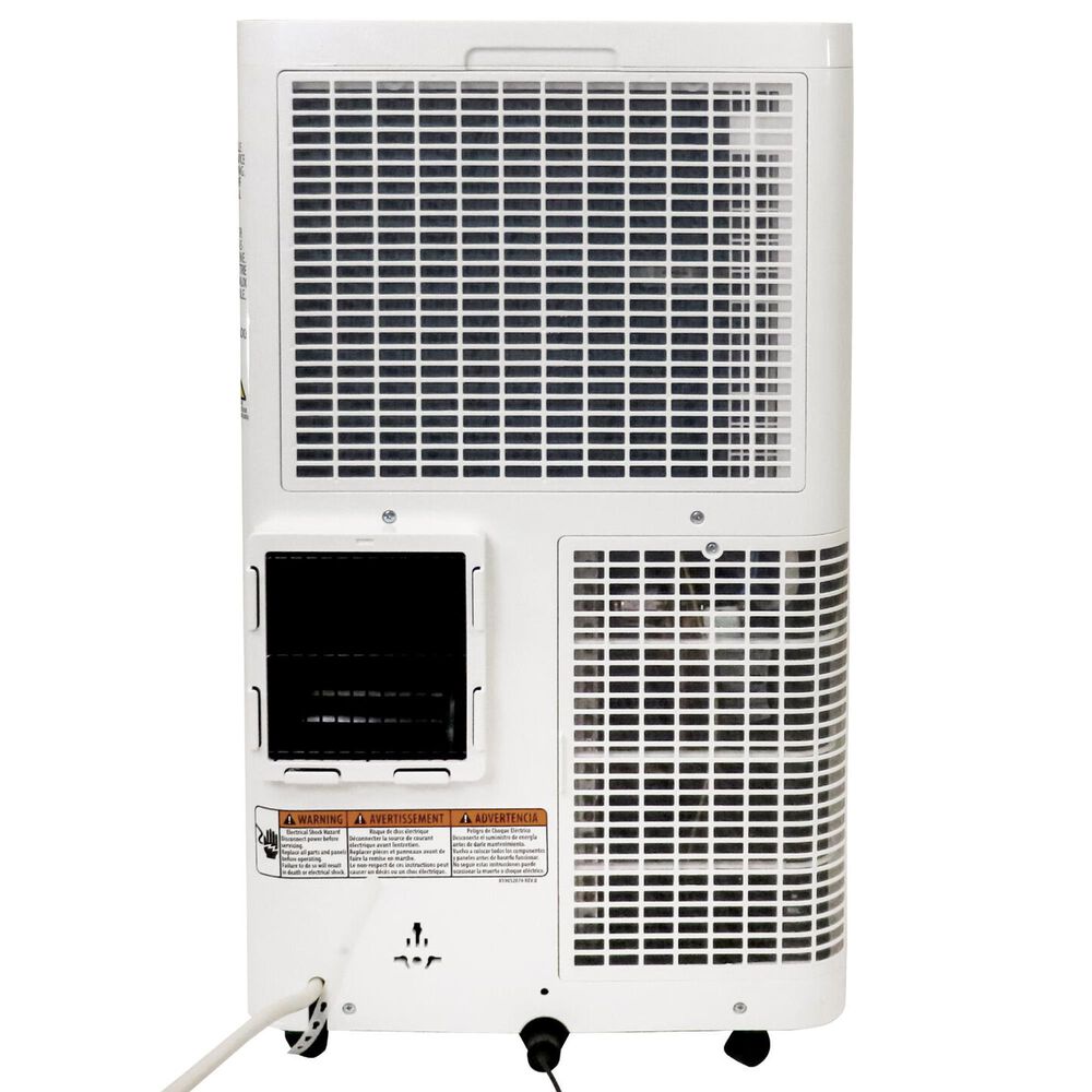 Whirlpool 12000 BTU Portable Air Conditioner with Dehumidifier in White, , large