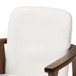 Baxton Studio Miyagi Arm Chair in Walnut Brown, , large