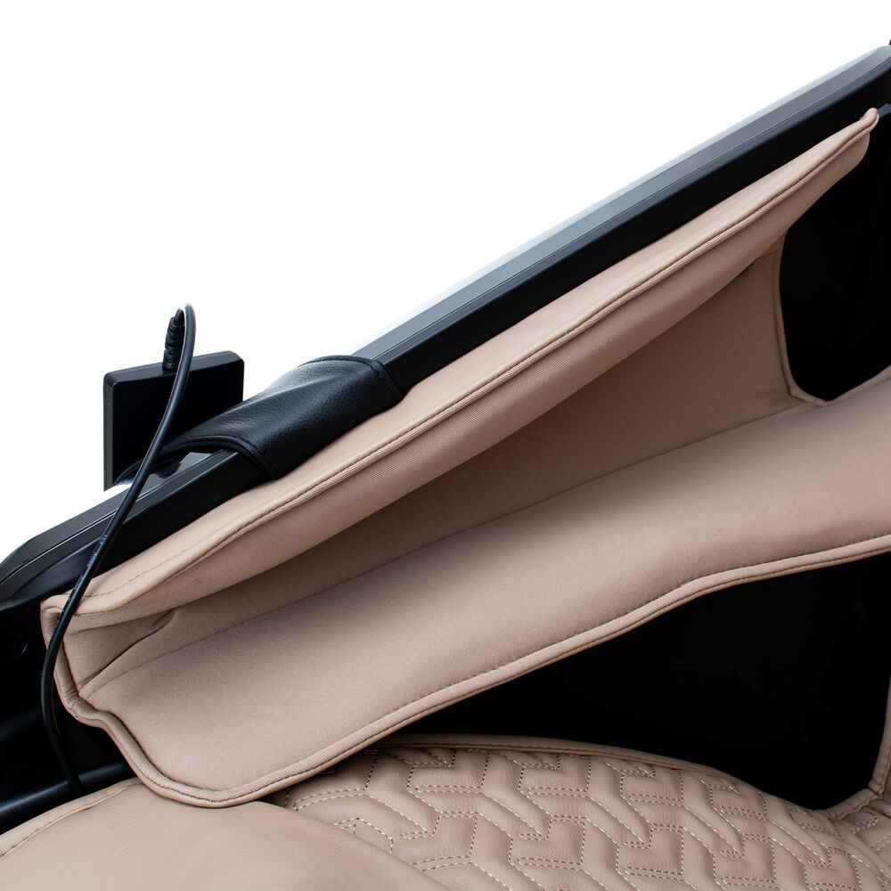 Cozzia Shiatsu Massage Chair with 2D Li Flex Track in Champagne, , large