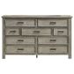 Mayberry Hill Sullivan 9-Drawer Dresser in Drift Grey, , large