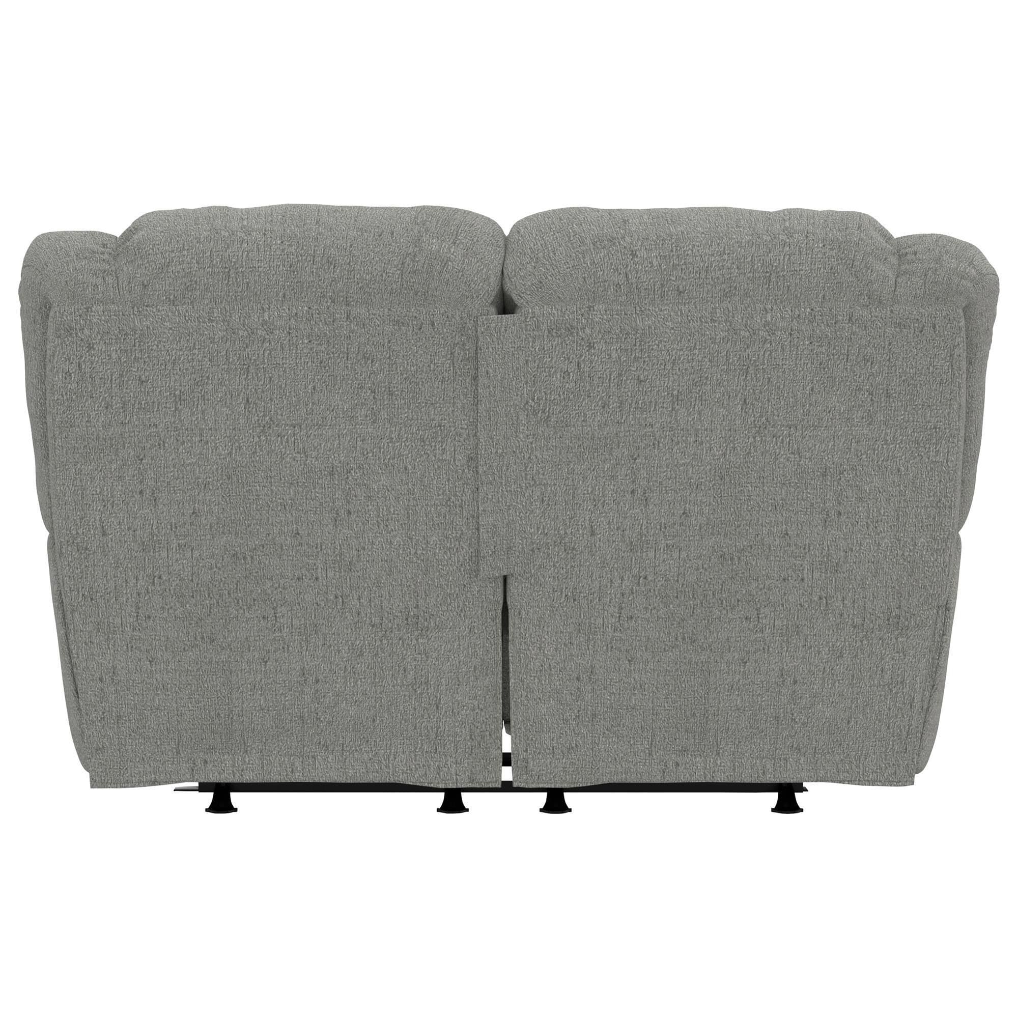 Catnapper Trifecta Manual Reclining Rocking Loveseat in Nature