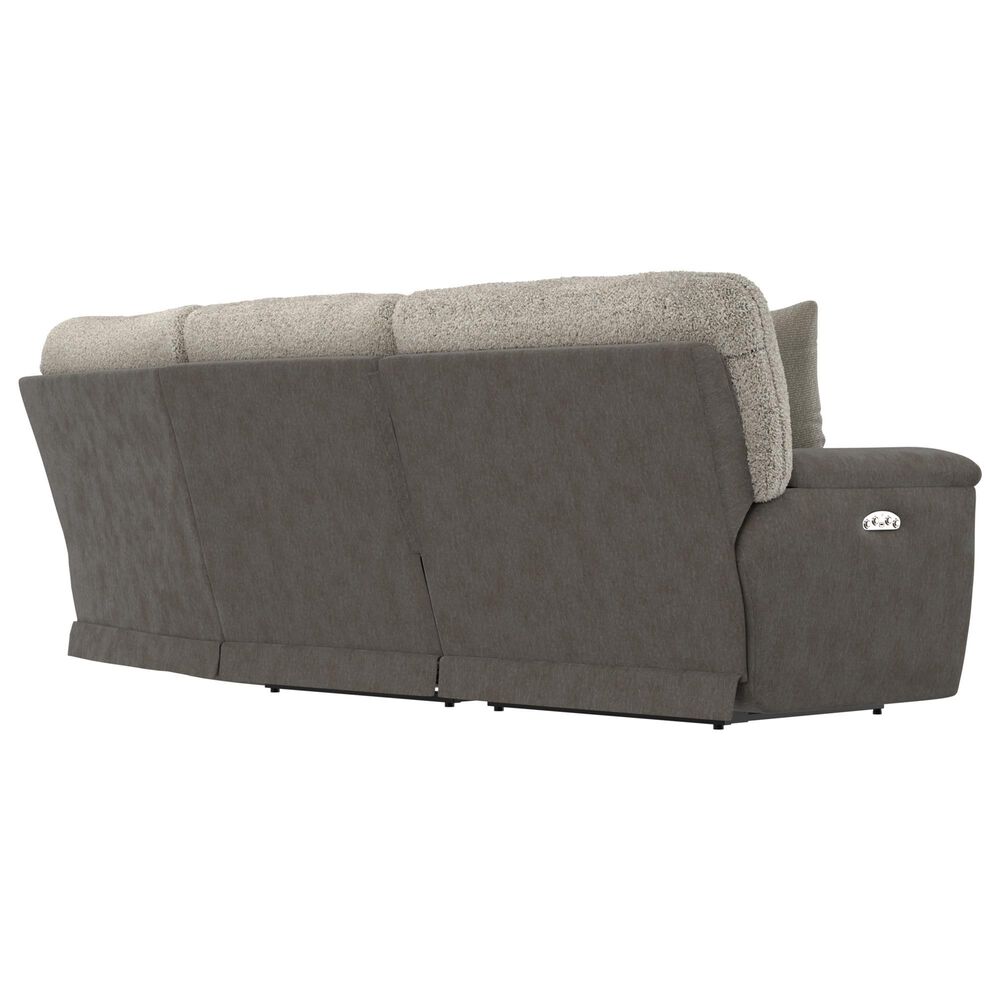 Catnapper Rendezvous 5-Piece Power Reclining Symmetrical Sectional in Slate and Fawn, , large