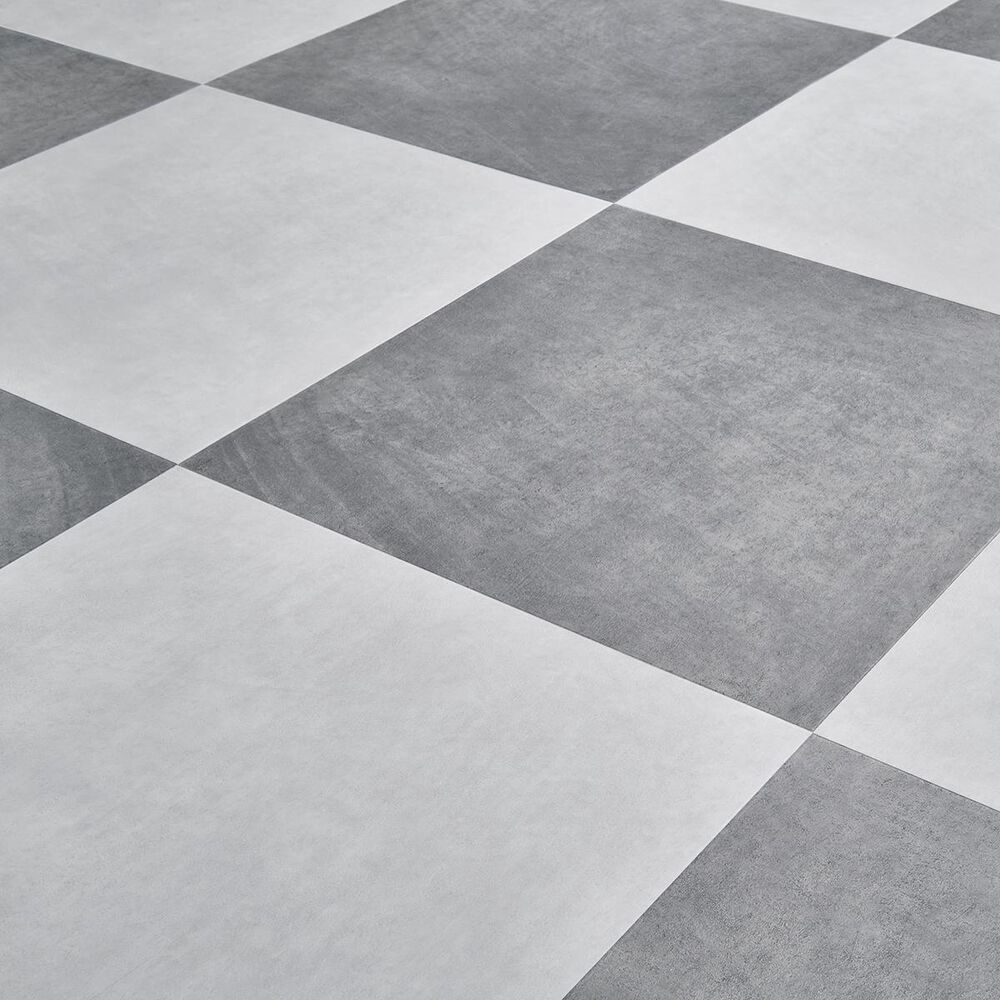 Mannington Flex Villa Cement 18&quot; x 18&quot; Luxury Vinyl Tile, , large