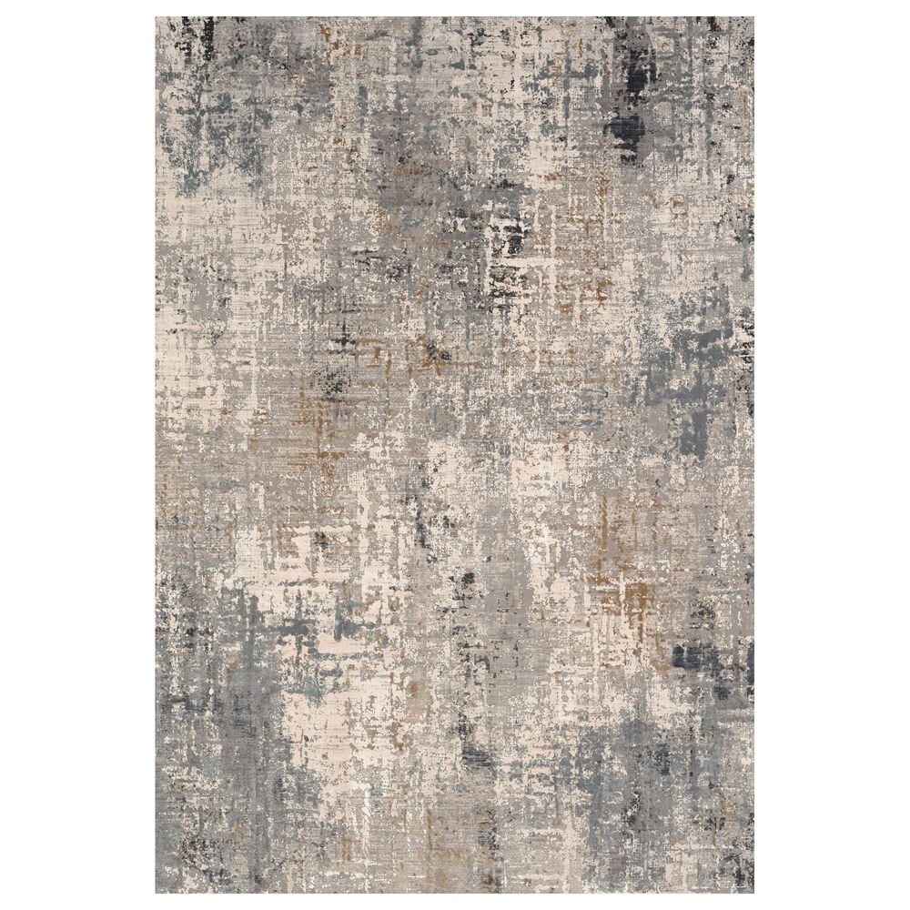 Karastan Tryst Marseille RG073-131 8" x 11" Grey Area Rug, , large