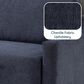 Lifestyle Solutions Glenmont Convertible Sofa in Navy, , large