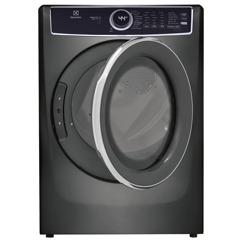 Electrolux 4.5 Cu. Ft. Front Load Washer and 8 Cu. Ft. Gas Dryer Laundry Pair in Titanium, , large