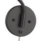 Golden Lighting Ryleigh 1-Light Articulating Wall Sconce in Matte Black, , large