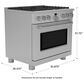 Cafe 6.2 Cu. Ft. Freestanding Natural Gas Range in Stainless Steel and Brushed Stainless, , large