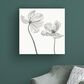 Timberlake Lotte Gronkjar "Same Tulip : Front- And Back View" 24" x 24" Canvas Art, , large