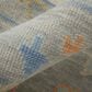 Feizy Karina 9"6" x 13"6" Ivory, Gray, Orange and Blue Area Rug, , large
