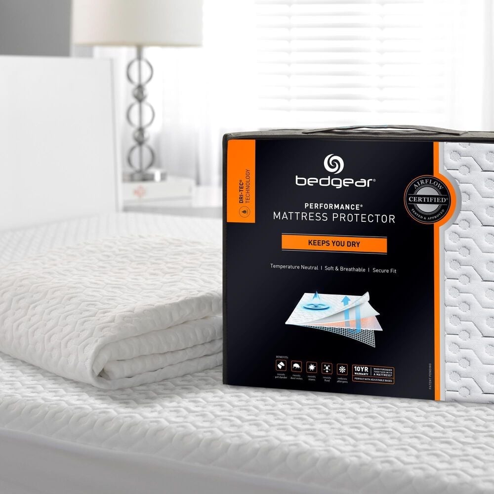 Bedgear Dri-Tec Performance Full Mattress Protector, , large
