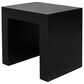 Moe"s Home Collection Lazarus Patio Armless Stool in Black, , large