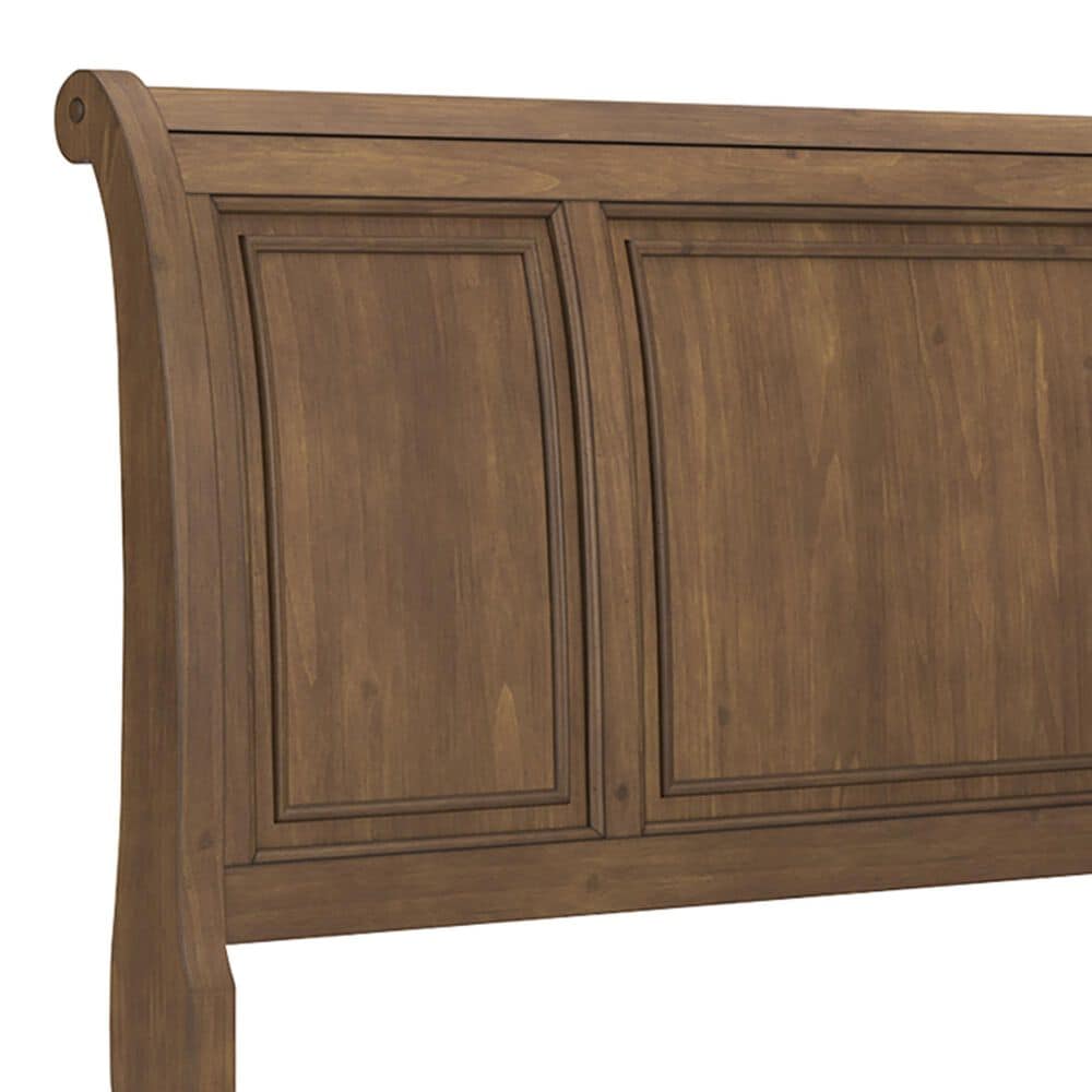 Ashley Feddinger King Sleigh Bed in Chestnut Brown, , large