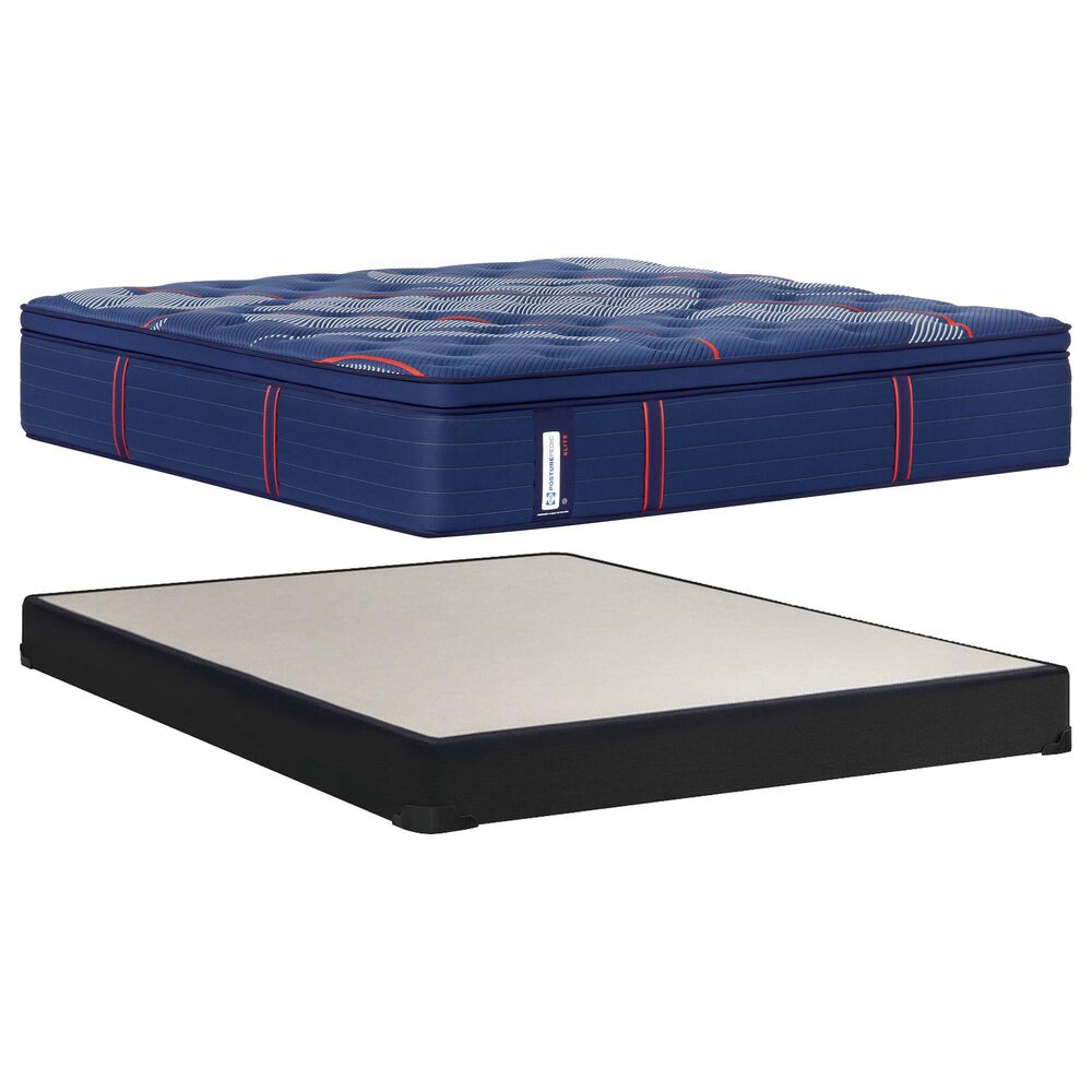 Sealy Brenham Medium Pillowtop Twin XL Mattress with Low Profile Box Spring, , large