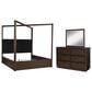Millenium Dilenno 3-Piece Queen Canopy Bedroom Set in Dark Brown, , large