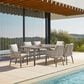 Blue River Silvana Outdoor Dining Chair with Beige Cushion in Gray (Set of 2), , large