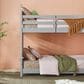 Walker Edison Skyler Twin over Twin Bunk Bed in Grey, , large