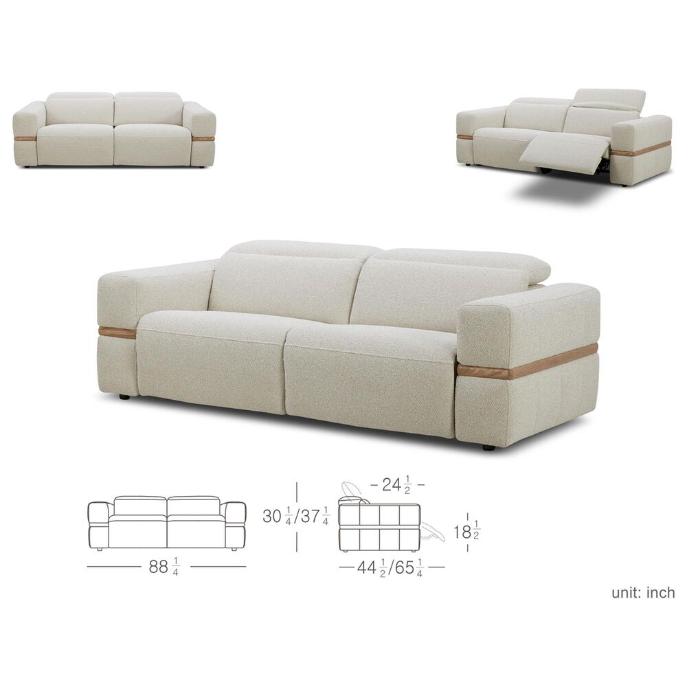 Interlochen Power Reclining Sofa in Tasmin Linen, , large