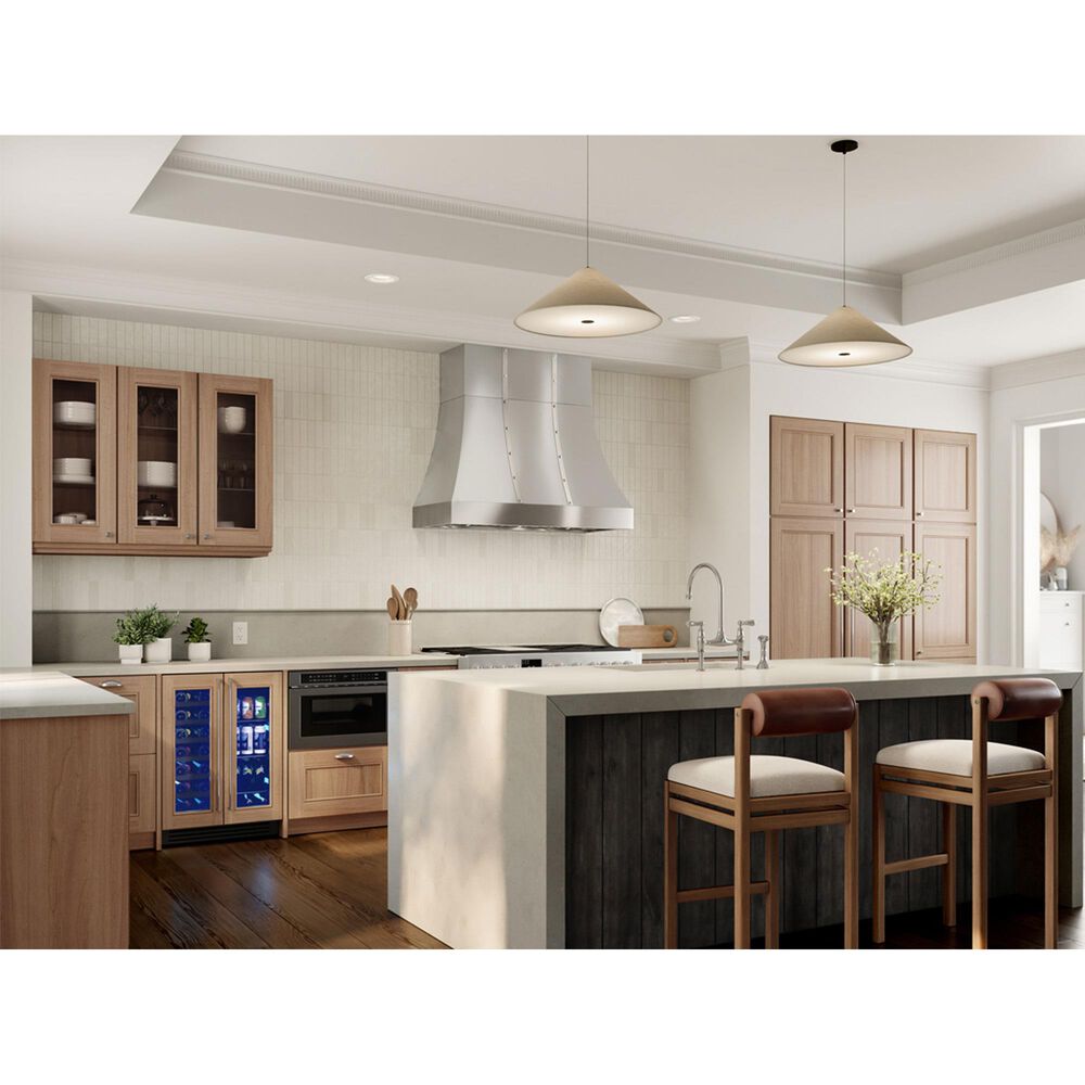Zephyr Alto 36" Range Hood Body Only in Stainless Steel, , large
