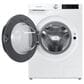 Samsung 2.5 Cu. Ft. Front Load Washer and 4.0 Cu. Ft. Heat Pump Dryer Laundry Pair in White, , large