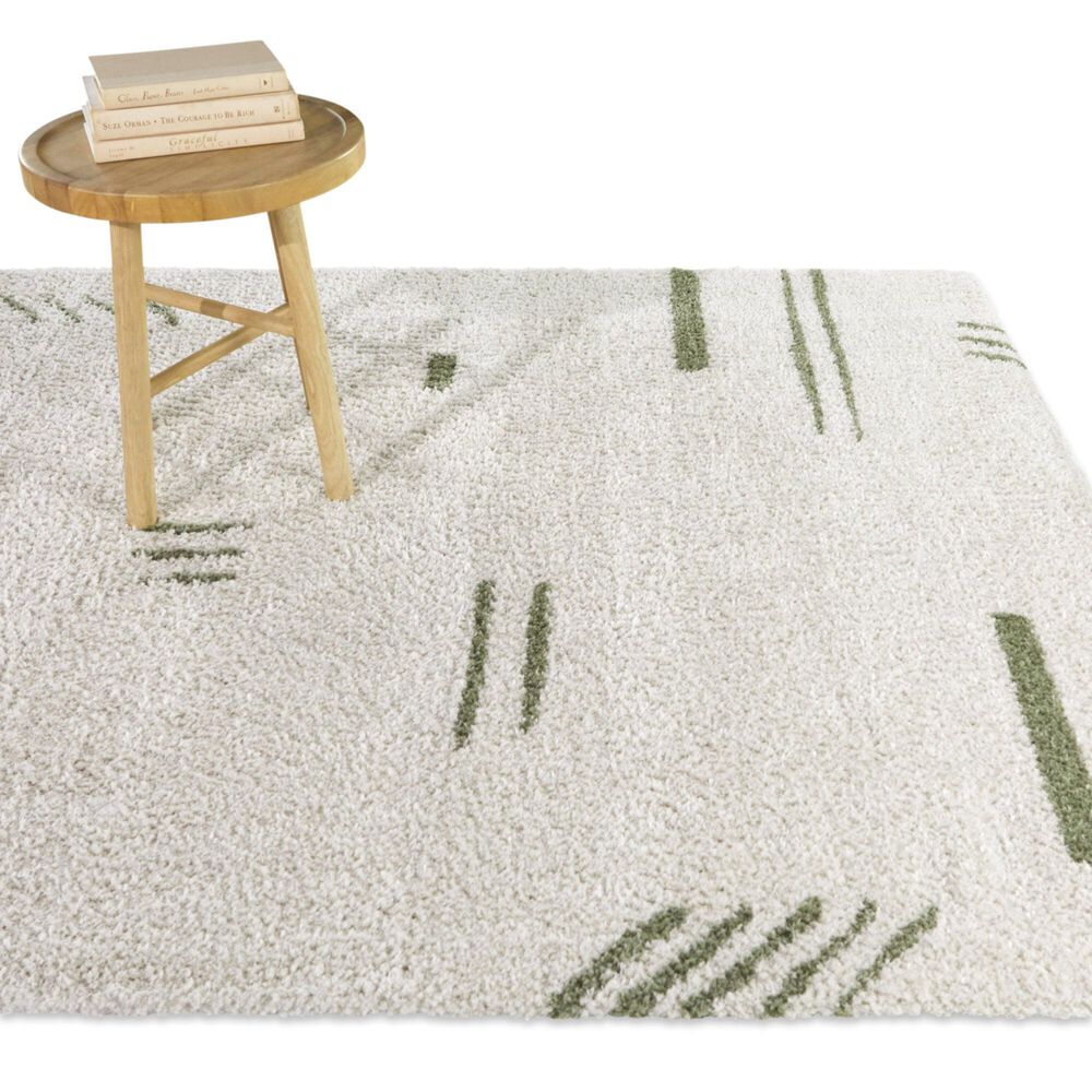 Balta Rugs Foucher 5&#39;3&quot; x 7&#39; Green Area Rug, , large