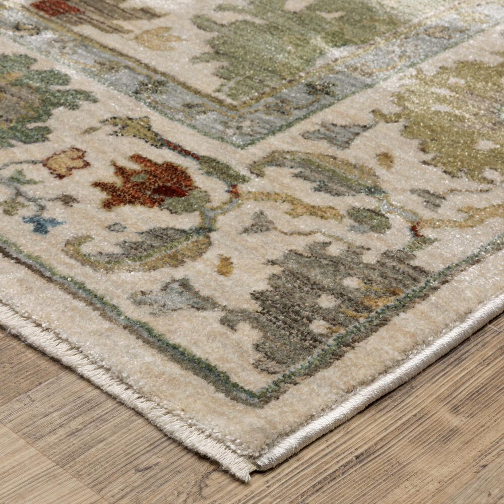 Oriental Weavers Eliana Ivory and Multicolor 9&#39;10&quot; x 12&#39;10&quot; Area Rug, , large