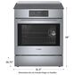 Bosch Benchmark 30" Slide-in Electric Induction Range in Stainless Steel, , large