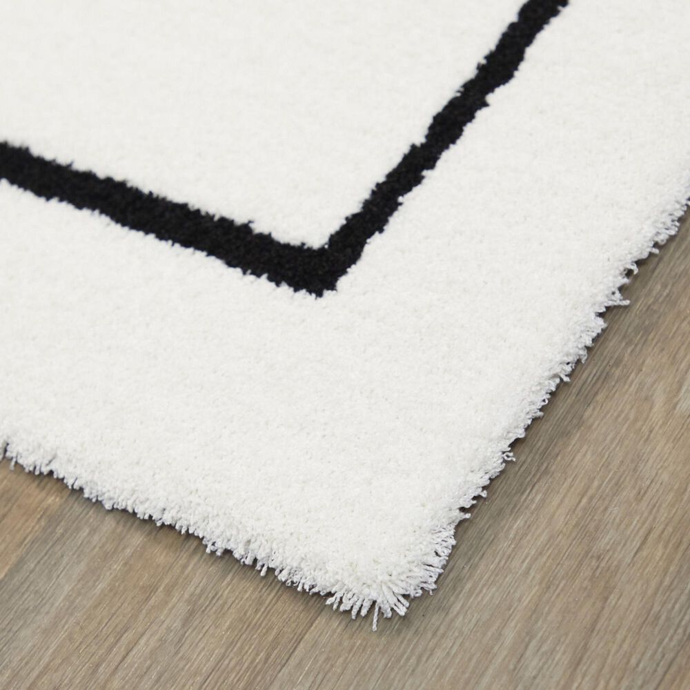 Balta Rugs Miklos 5&#39;3&quot; x 7&#39; White Area Rug, , large