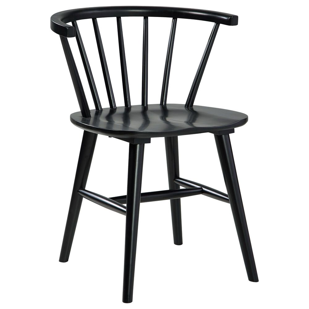 Signature Design by Ashley Otaska Dining Side Chair in Black, , large
