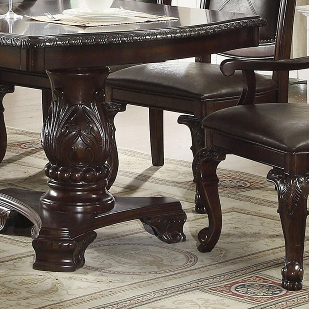 Claremont Kiera Dining Table in Rich Brown - Table Only, , large
