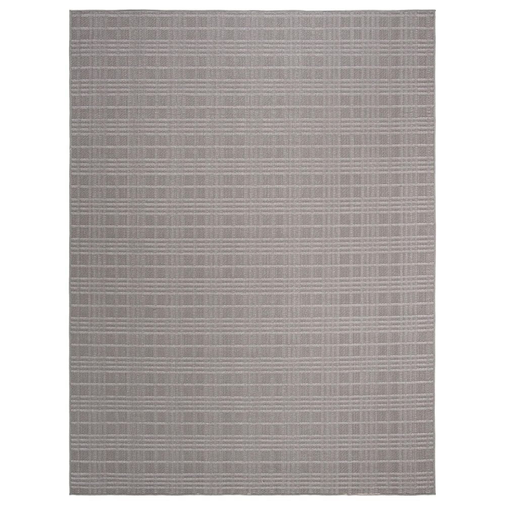 Safavieh Bermuda 8" x 10" Grey Indoor/Outdoor Area Performance Rug, , large