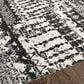 Surya Lavadora 9"3" x 12" Black, Gray and Light Gray Area Rug, , large