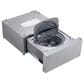 LG 29" 1.0 Cu. Ft. SideKick Pedestal Washer in Brushed Platinum Steel, , large