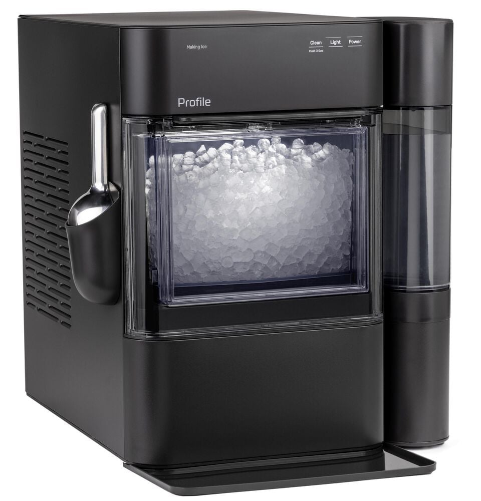 GE Profile Opal 2.0 Ultra Nugget Ice Maker with Side Tank and Scale Inhibiting Filter in Carbon Black, , large