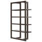 Ashley Breckington 3-Piece Desk with Bookcase and Chair Set in Dark Brown, , large