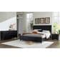 Ashley Danziar King Panel Headboard in Matte Black, , large