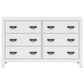 Ashley Binterglen 6-Drawer Dresser in White, , large