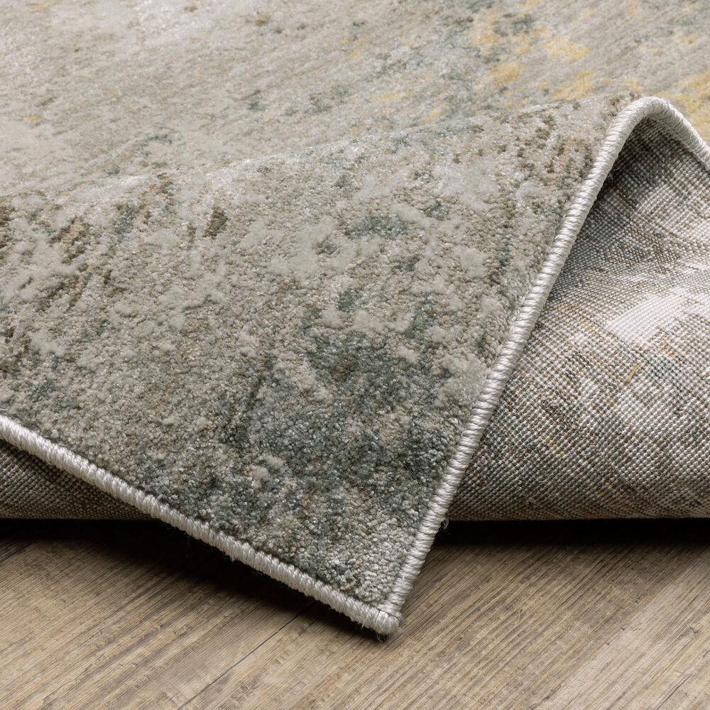 Oriental Weavers Mallory Beige and Yellow 3&#39;3&quot; x 5&#39; Area Rug, , large
