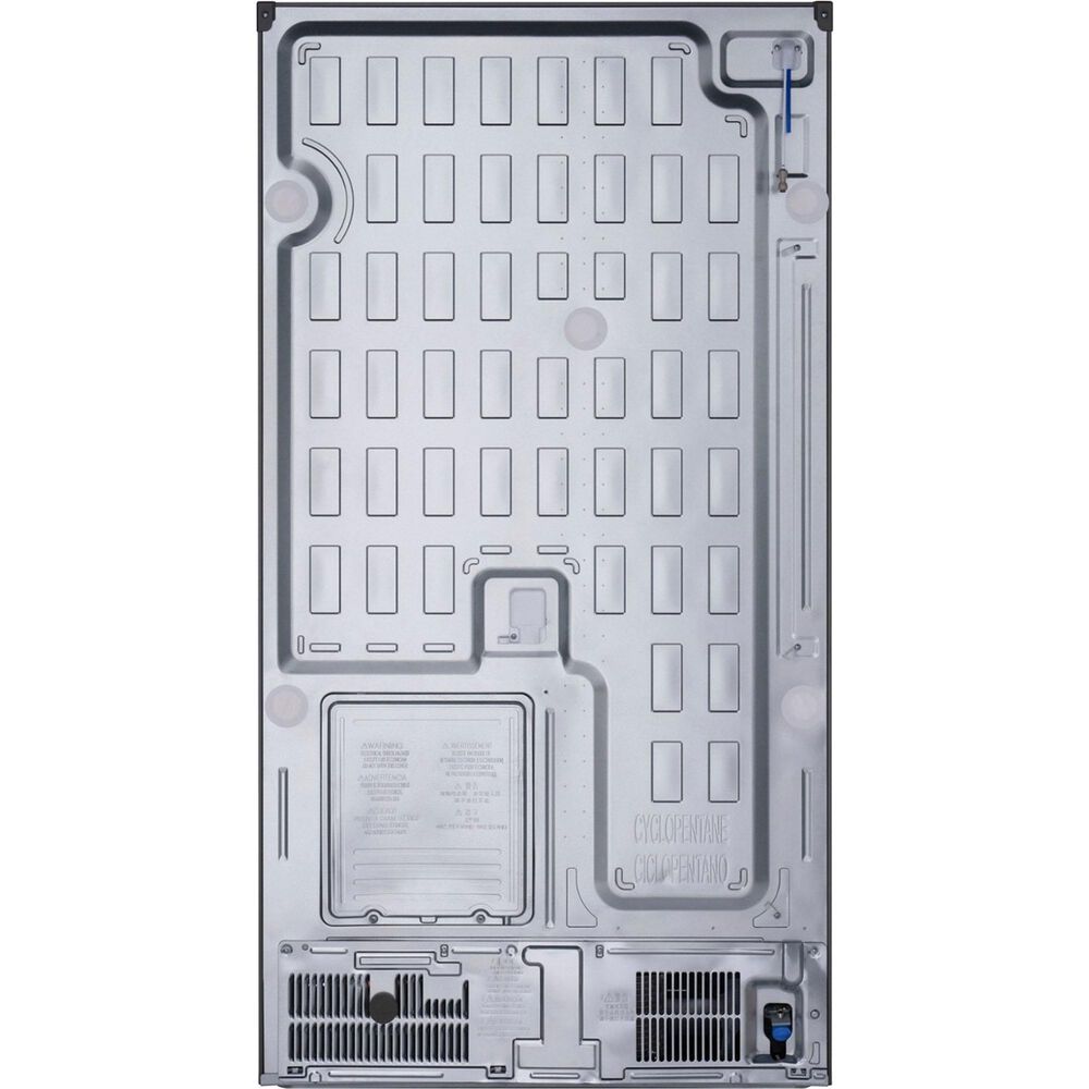 LG 27 Cu. Ft. Side-By-Side Refrigerator in PrintProof Stainless Steel, , large