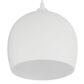 Creative Coop Sienna 1-Light Small Pendant in White, , large