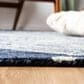 Safavieh Micro-Loop MLP171M 4" x 6" Blue and Ivory Area Rug, , large