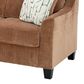 Ashley Amity Bay Stationary Queen Sofa Chaise Sleeper in Clay, , large