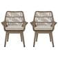Ashley Beach Front Patio Arm Chair in Beige (Set of 2), , large