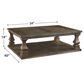 Ashley Johnelle Cocktail Table in Weathered Gray, , large