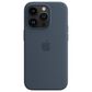 Apple Silicone Case with MagSafe for iPhone 14 Pro in Storm Blue, , large